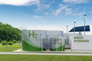 Green Hydrogen future of natural fuel  factory