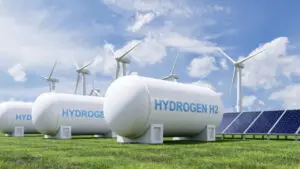 Green hydrogen storage factory