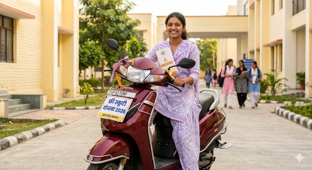 UP Free scooty yojana 2026